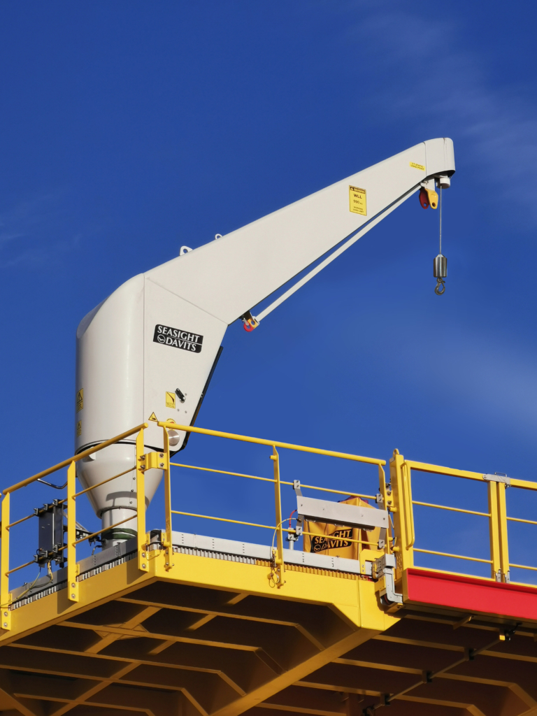 Seasight Davits celebrates davit crane no. 2000 Seasight Davits